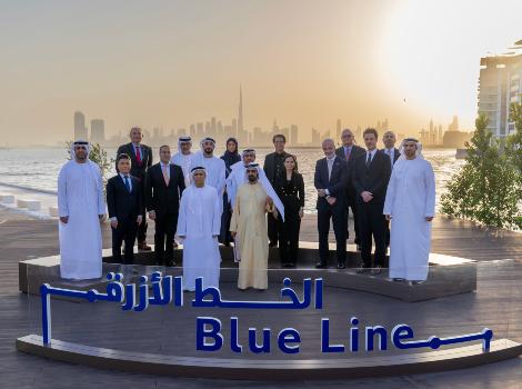 Click to read the full article about Mohammed bin Rashid lays foundation stone for Dubai Metro Blue Line Article image of Mohammed bin Rashid lays foundation stone for Dubai Metro Blue Line